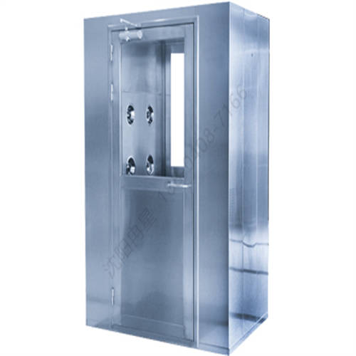 單人雙吹不銹鋼風淋門（301/201）