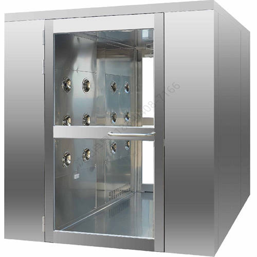 三人雙吹不銹鋼風淋門（304/201）